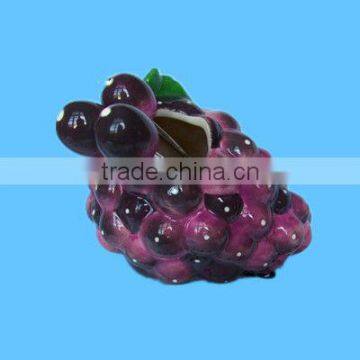 cute mini fruit fork set with ceramic holder for decoration