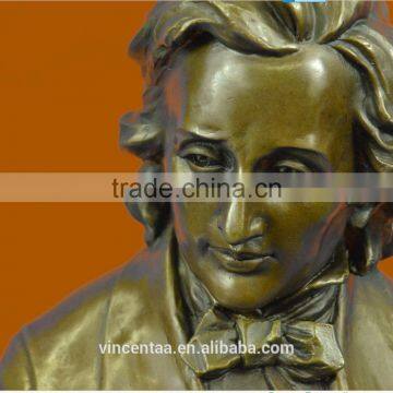 High Quality Bronze Beethoven Bust Statue photo-3