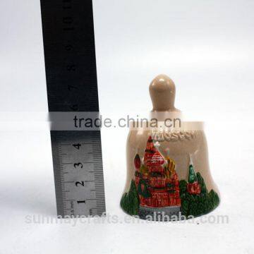 Wholesale Custom High Quality Moscow Souvenir Ceramic Bell for Sale photo-4
