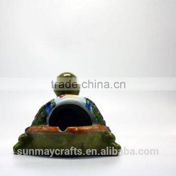 Wholesale Custom Animal Tortoise Ashtray Ceramic Souvenir for Sale photo-4