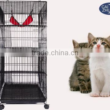 Multiple Sizes Cat Dog Folding Steel Cages