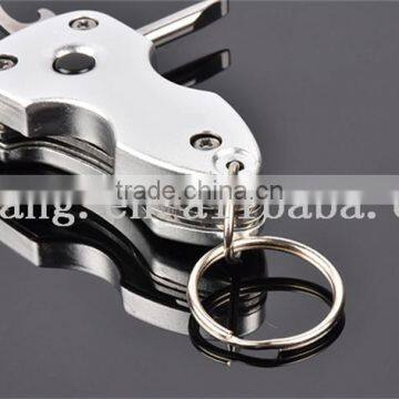 3CR13MOV Outdoor 7-in-1Portable Mini Key Ring