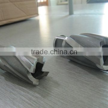 N tail handle of high speed steel hollow drill