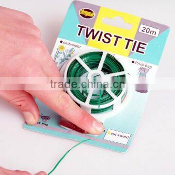 2017 Hot Sell PVC Plastic Twist Tie Wire for Garden Tools photo-2