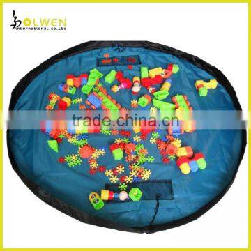 Outdoor Children Play Mat Drawstring Waterproof Foldable Kids Toy Storage