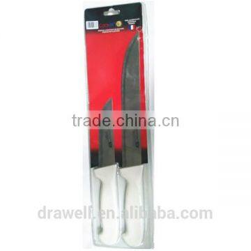 KN3224 2Pcs Colourful Plastic Handle Chef Knife Sets photo-4