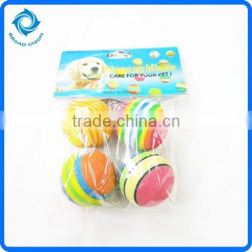 4PC Color Ball Plastic Ball Bouncing Ball