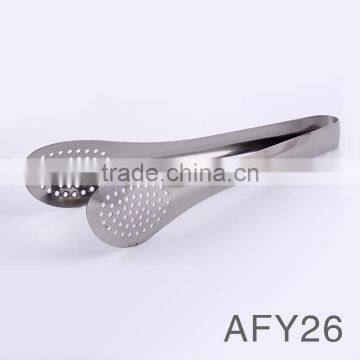AFY26 Wholesale Kitchen and Barbecue Grill Stainless Steel Food Tong photo-4