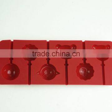 16177 Silicone Candy Lollipop Molds With Sticks photo-6