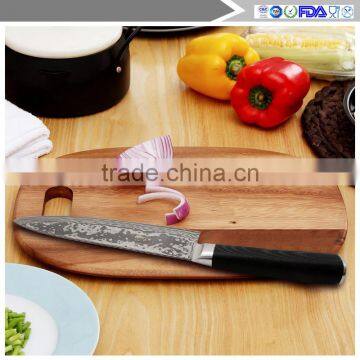 Super Steel VG10 Damascus 67 Layers Damascus Kitchen Chef Knife photo-5