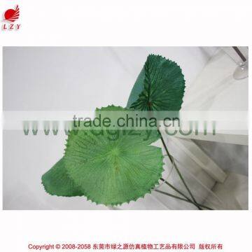 2015 new product high quality artificial lotus leaf decorative water lily