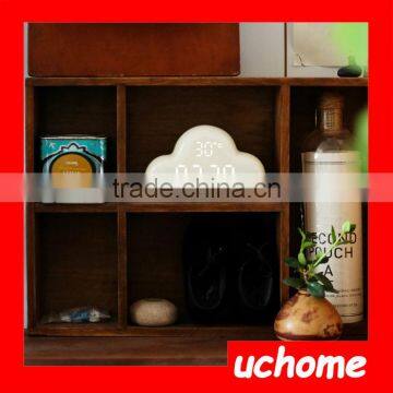 UCHOME Creative Cloud Shape LED Digital Alarm Clock W/ Sound-activated Function, Saving Power Mode and Snooze Function Available photo-5