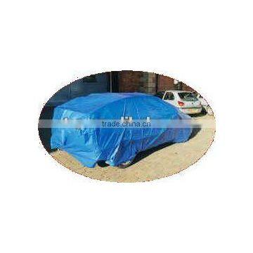 PE fabric sheet, blue car cover, cargo cover fabric