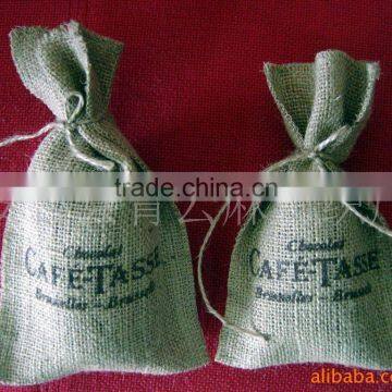 jute coffee bag,jute pouch,jute burlap bag