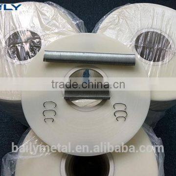 Factory Supply Hog Ring Tapes / c Shape Nails Hot Melt Strip photo-5
