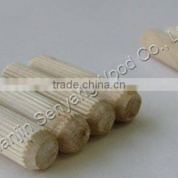 stepped pin concrete decorative wooden dowel