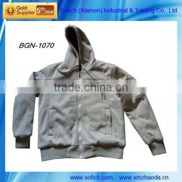 100%POLY BGN-1070Men's fleece jacket