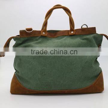 J8453h Casual Style Handbag Canvas Travel Bag