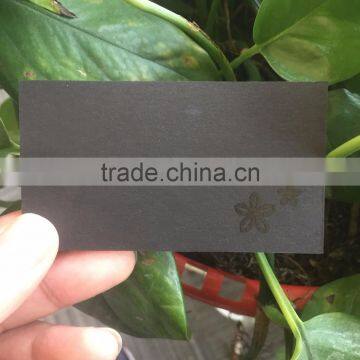 2016 Custom Garments Black Cardboard Paper Hang Tags Swing Tags With Spot UV photo-4