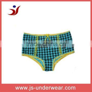 cotton print women bikini panty ladies fashion underwear