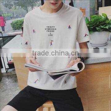 Round Neck t Shirt Men Clothing Fashion Shirt 2016 Wholesale Market