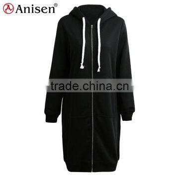Oem Service Custom 100% Cotton Women Long Xxxxl Hoodies photo-5