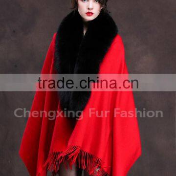 CX-B-P-18A Ladies Latest Wool & Cashmere Shawls and Scarves Pashmina photo-3