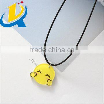 Best Sale Whatsapp Emoji Black Choker Necklace for Decoration photo-5