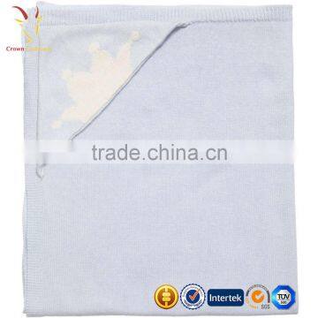 Cashmere Leaping Lambs Baby Blanket photo-5