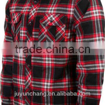 Cheap Wholesale no Brand Mens Custom Flannel Shirt photo-2