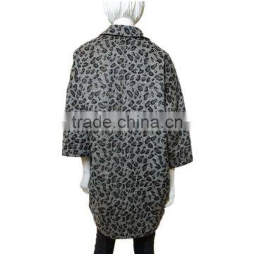 2014 2015 High Fashion Lady's Wool Coat Tweed Coat photo-3