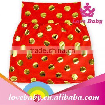 Wholesale Latest Sequin Dot Kids Ruffles Skirt Colorful Pettiskirts Tutu for Kids photo-3