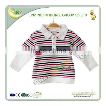 100% Cotton Fancy Latest Design Hot Sale Baby Boys Polo Shirts photo-2