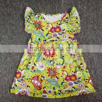 Baby Girls Easters Bunny Dress Baby Girl Summer Dresses Wholesale Dress for Girls With Bunny photo-3
