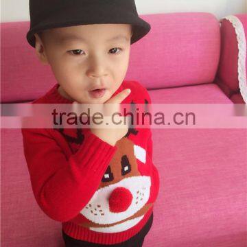 Hot Sale Reindeer Christmas Jumper for Kid photo-5