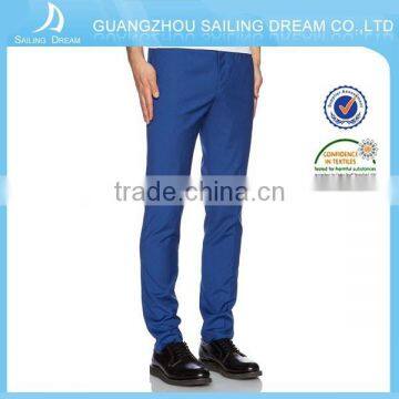 Royal Bule Comfortable Man Pans With Simple Design in 2015 photo-2