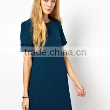 Scallop Hem Dress