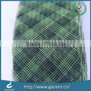 High Quality Apparel Checked Crinoline Fabric Trimming photo-4