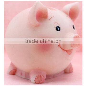 Cute Safe ABS Resin Pink Pig Saving Money Box in 2016 for Children photo-2
