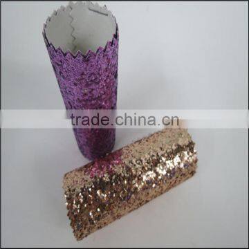 OEM ODM Accepted Shiny Top Sell Chunky Glitter Fabric photo-3