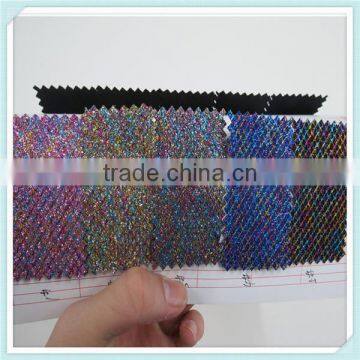Color Leather Glitter Fabric