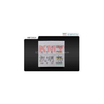 Water Proof Stainless Steel Metal Keypad 4X4 Layout (KMY3502A)