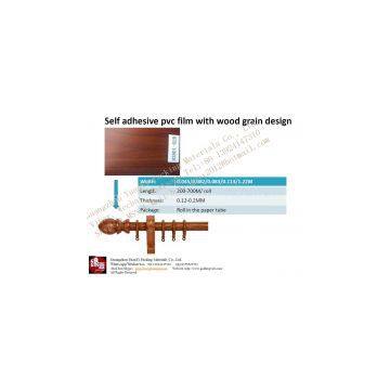 PVC Wood Grain Tubing for Covering curtain Rods, Broom Handles and more