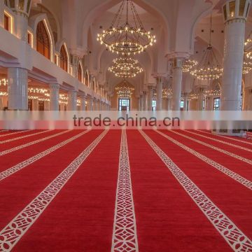 100% polypropylene top quality muslim use mosque prayer carpet