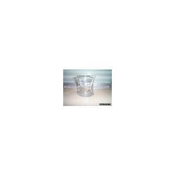 clear glass flower vase