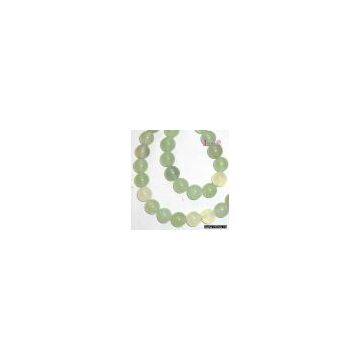12mm round stone beads--new jade