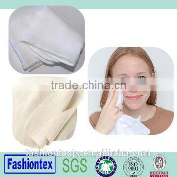 High Quality 100%Cotton Muslin Gauze Cloth Facial Cloth