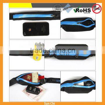 Lycra Sport Running Belt Reflective Running Waist Bag Money Belt photo-6