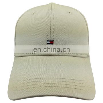 Cheap blank medium profile white baseball caps without logo/golf cap