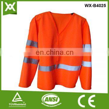 factory /suppliers polyester safety reflective sleeves design en471 tape security vest